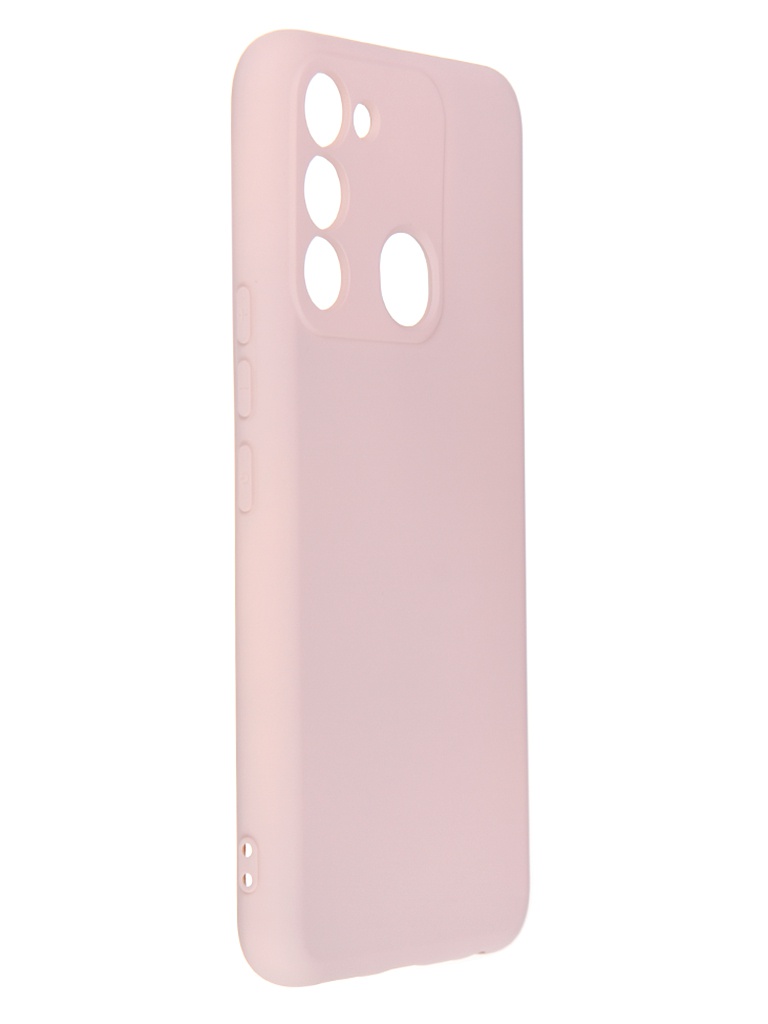 фото Чехол neypo для tecno spark 8c / spark go 2022 silicone 2.0mm pink sand nsc54461