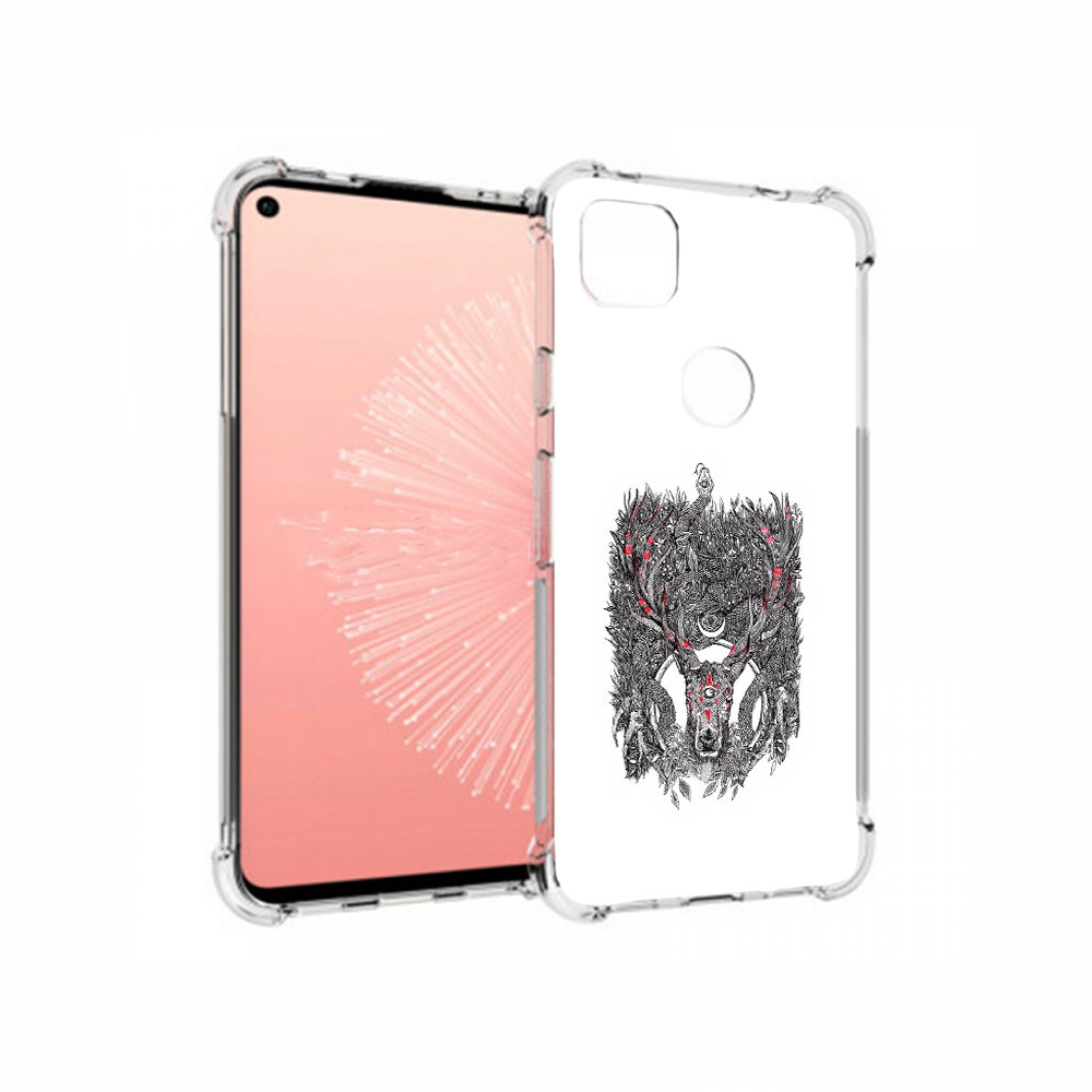 

Чехол MyPads Tocco для Google Pixel 4A Дизайнерские_676, Прозрачный, Tocco