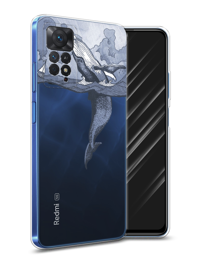 

Чехол Awog на Xiaomi Redmi Note 11 Pro "Два измерения", Разноцветный, 315650-7