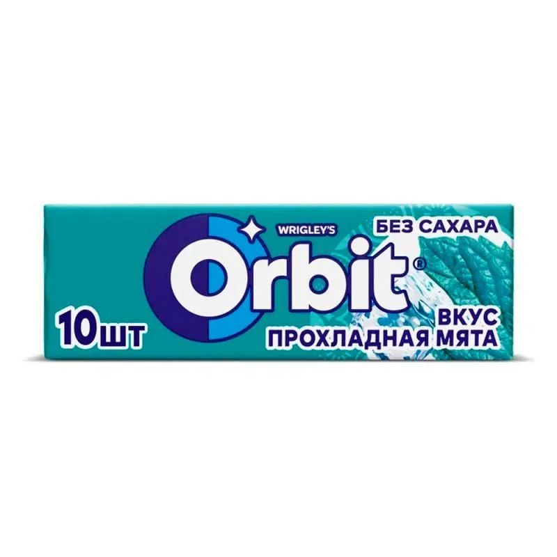 Жевательная Резинка Orbit Прохладная Мята 14 Г