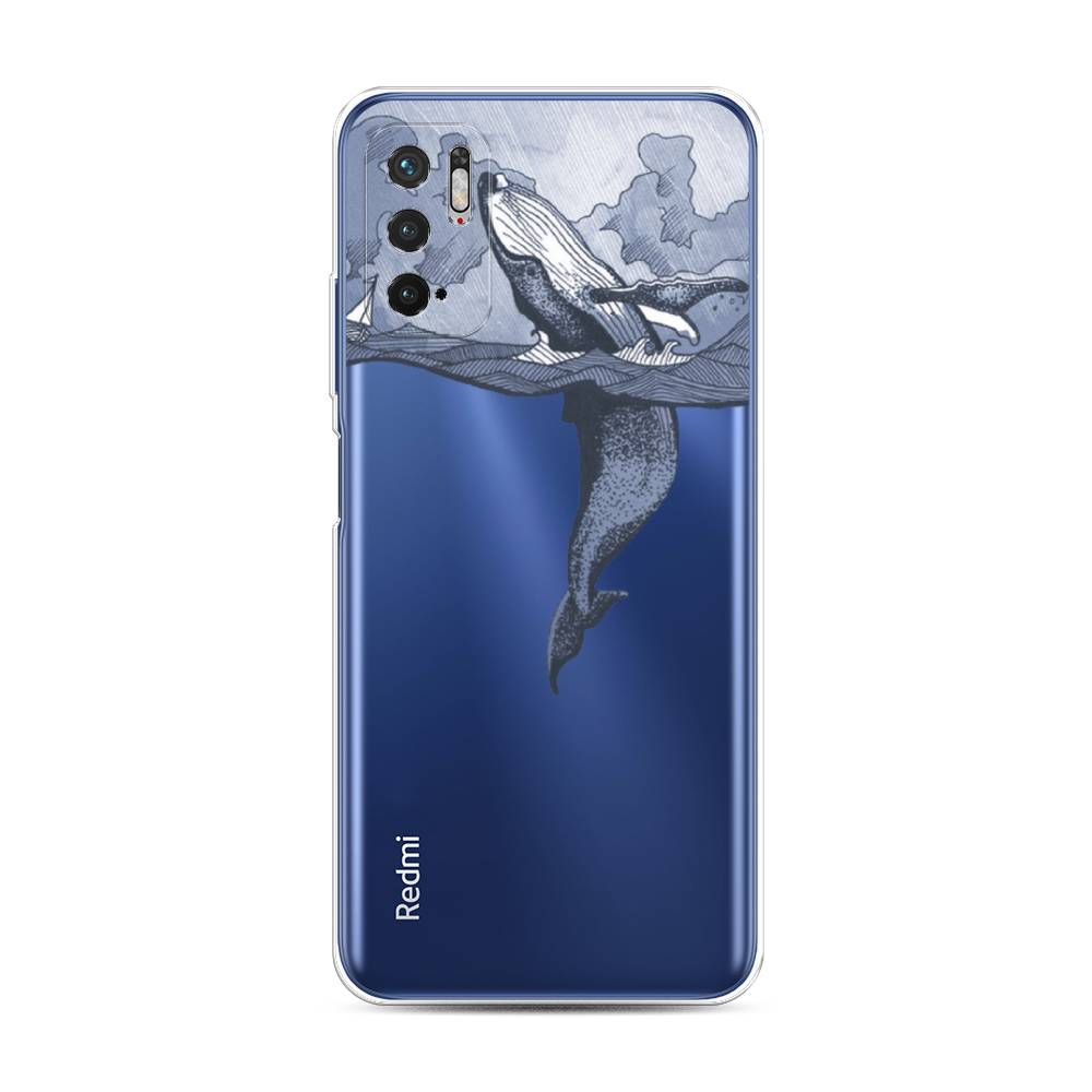 фото Силиконовый чехол "два измерения" на xiaomi redmi note 10t awog