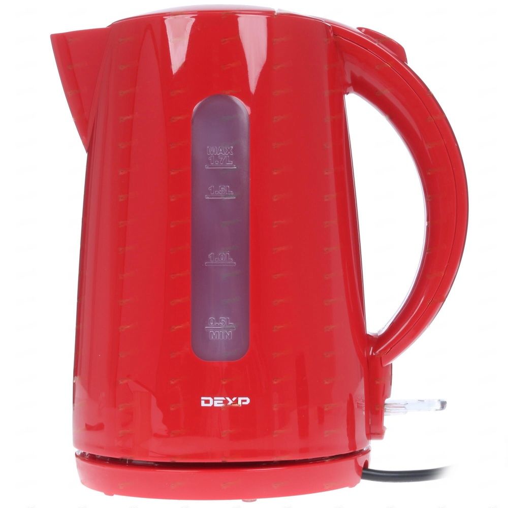Чайник электрический DEXP DL-13ST 1.7 л красный чайник электрический dexp fd 677 1 7 л