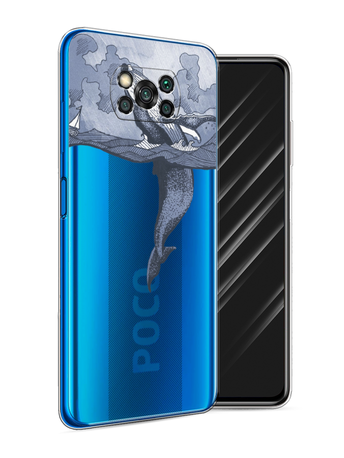 

Чехол Awog на Poco X3/X3 Pro "Два измерения", Разноцветный, 310650-7