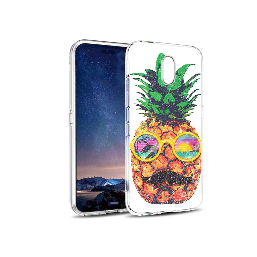 

Чехол MyPads Tocco для BQ 5016G прикольный ананас с лицом, Прозрачный, Tocco