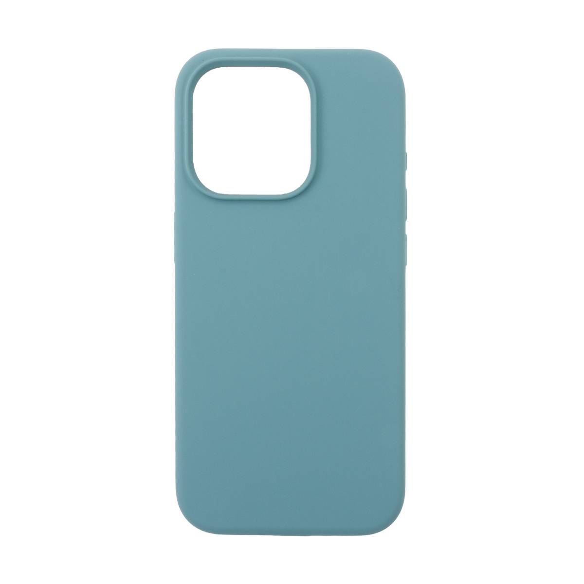 

Чехол iPhone 15 Pro PromiseMobile силиконовый Soft Touch <морская волна>, Синий