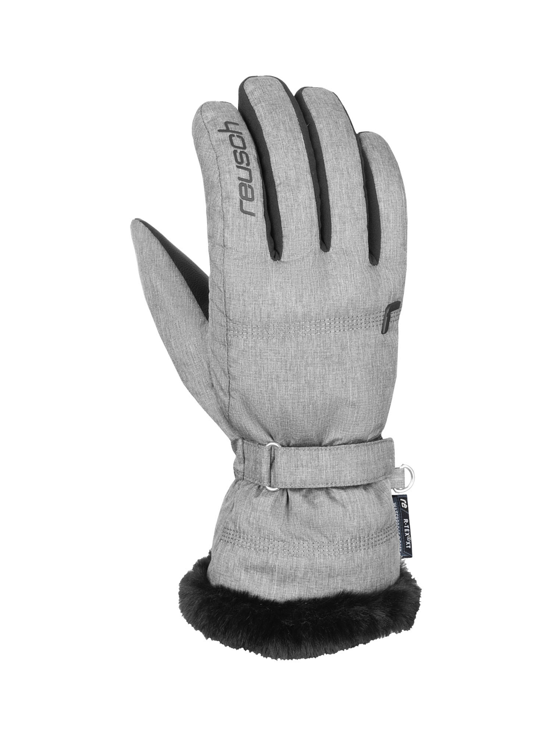 Перчатки Reusch Luna R-Tex Xt Grey Melange/Black (Inch (Дюйм):7)