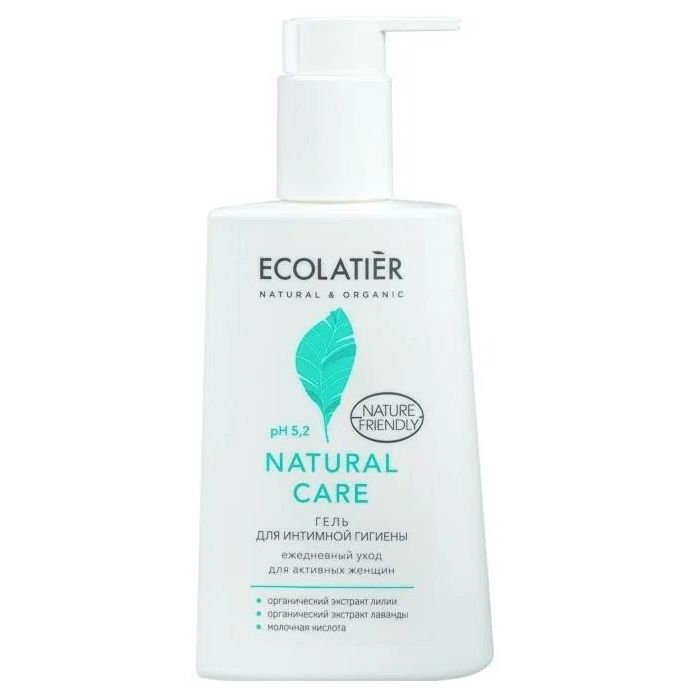 Гель для интимной гигиены Ecolatier Natural Care ежедневный уход 250 мл