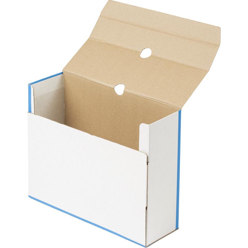 

Короб архивный Attache 255x320x100мм, до 1000л, гофрокартон синий, 5шт., 10 уп.