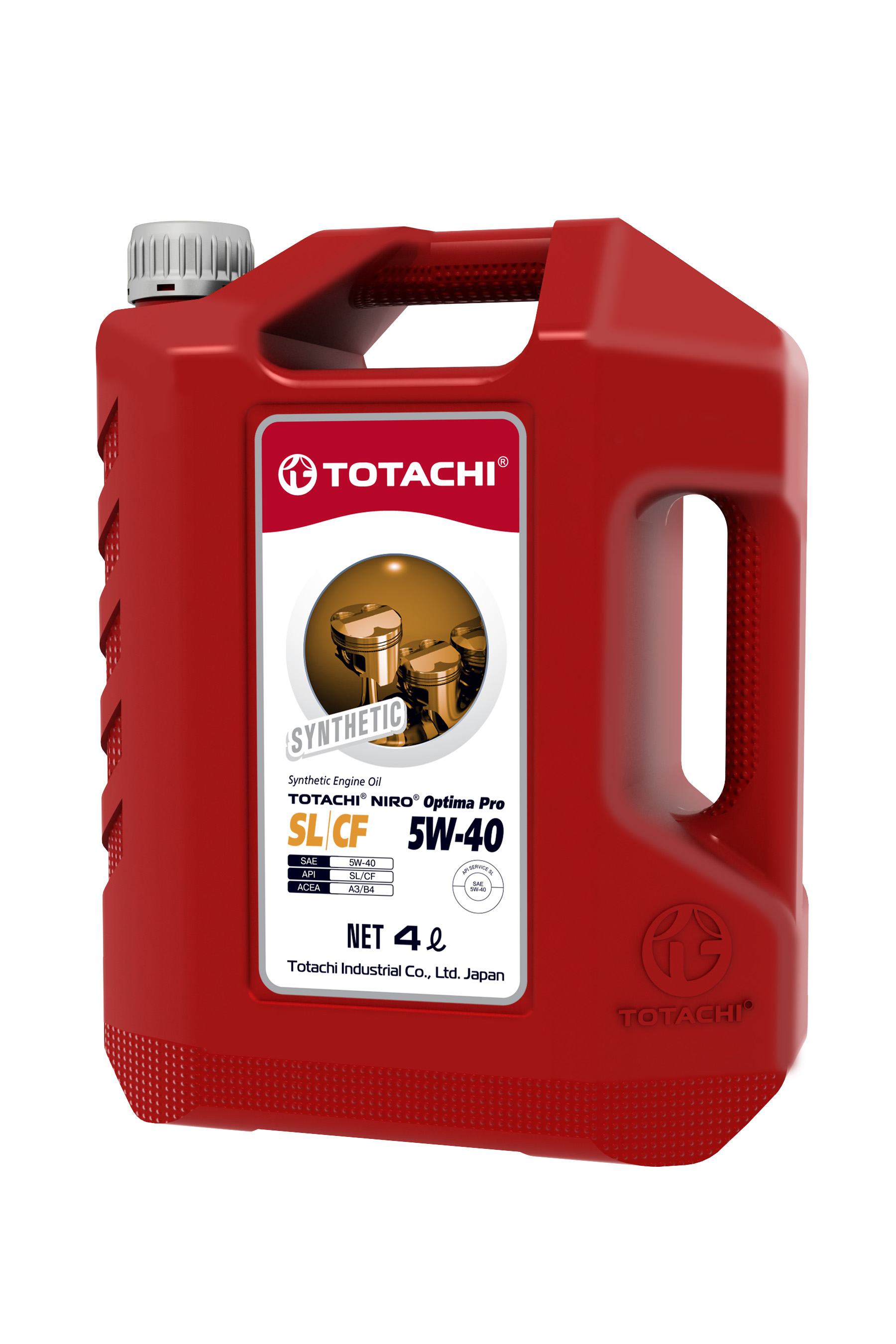 

Моторное масло totachi niro optima pro synthetic 5W40 sl/cf 4л