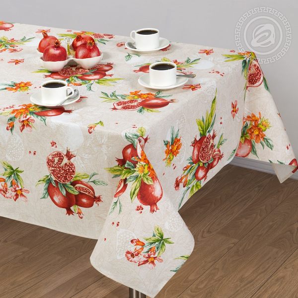 фото Скатерть столовая "вкус граната" сб.150х260 артпостель