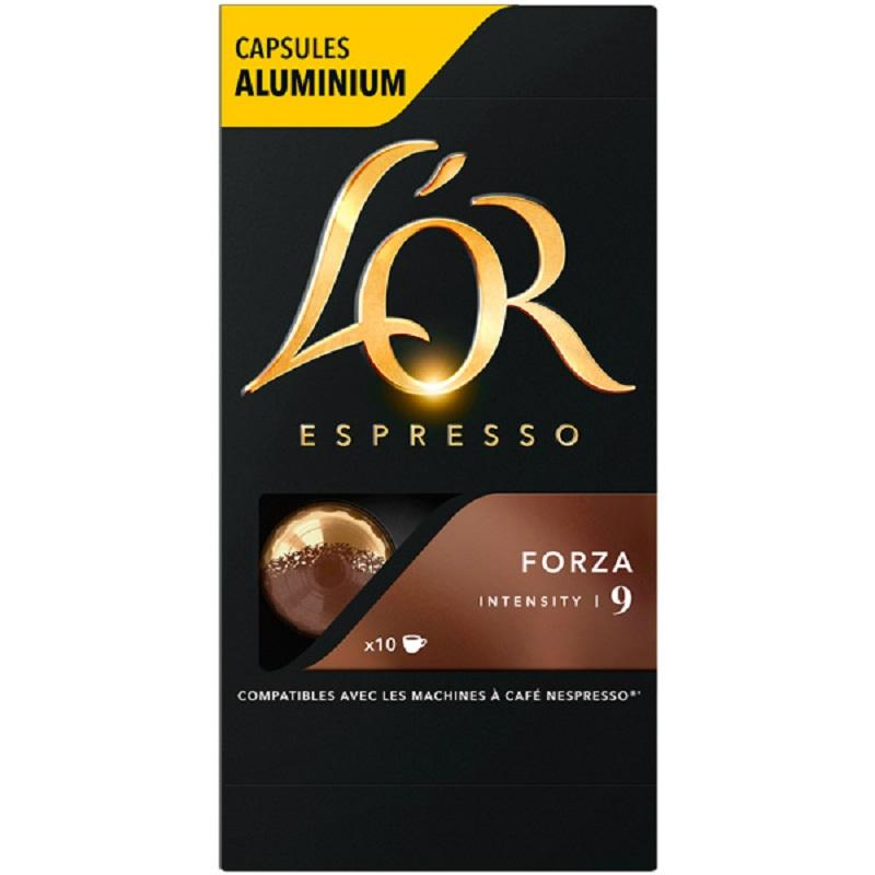 

Кофе в капсулах L'OR Espresso Forza,10шт/уп