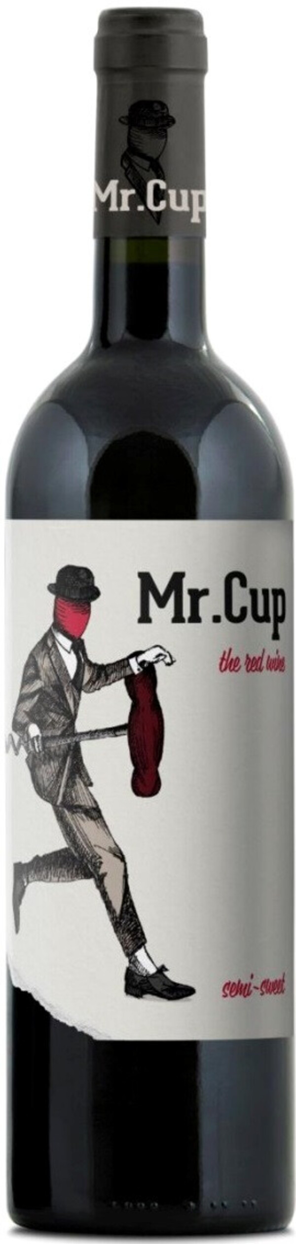 

Вино Mr. Cup Red Semi-Sweet Valencia Do красное полусладкое 0,75 л