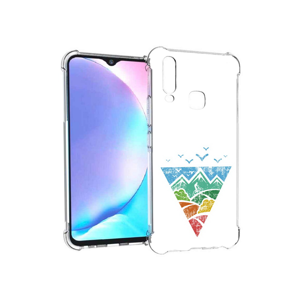 

Чехол MyPads Tocco для Vivo Y17 Лес земля море чайки (PT136369.382.105), Tocco