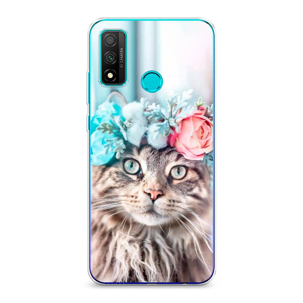 

Чехол Awog "Кот в венке" для Huawei P Smart 2020