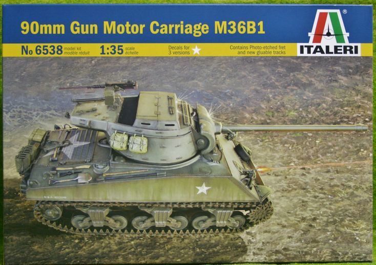 

Сборная модель. Танк 90mm Gun Motor Carriage M36B1 1:35 ИТ6538
