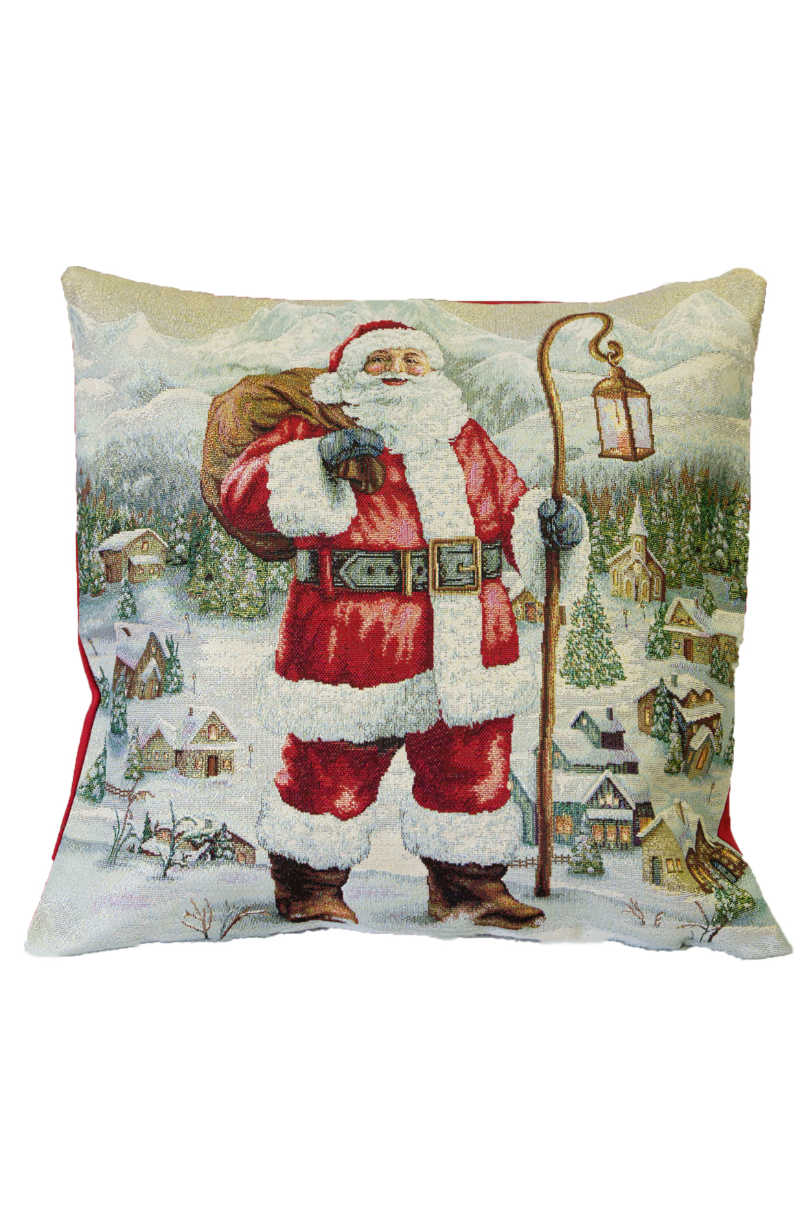

Наволочка TESSITURA di ARCONATE, Новогодняя, Гобелен, Merry Christmas, Золот.,45x45 см 1шт, TA-259
