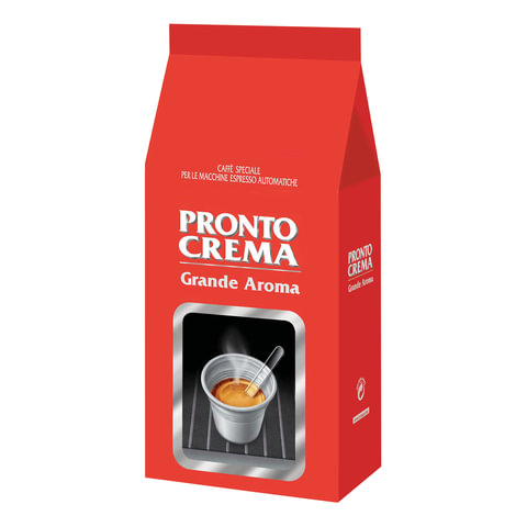 

Кофе в зернах LAVAZZA "Pronto Crema", 1 кг, вакуумная упаковка, 7821