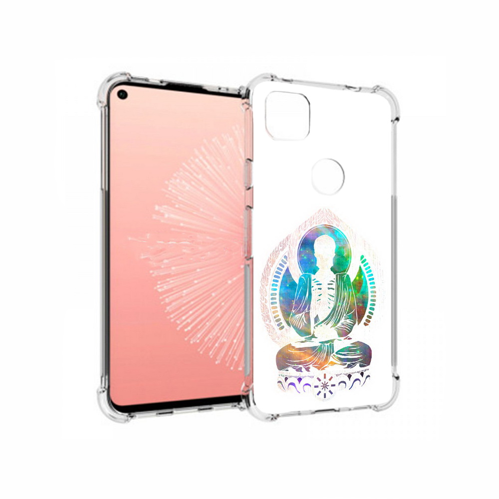 

Чехол MyPads Tocco для Google Pixel 4A умный скелет, Прозрачный, Tocco