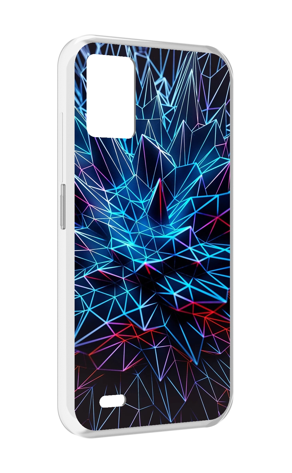 

Чехол MyPads неоновая-абстракция для UMIDIGI Bison 1, Прозрачный, Tocco