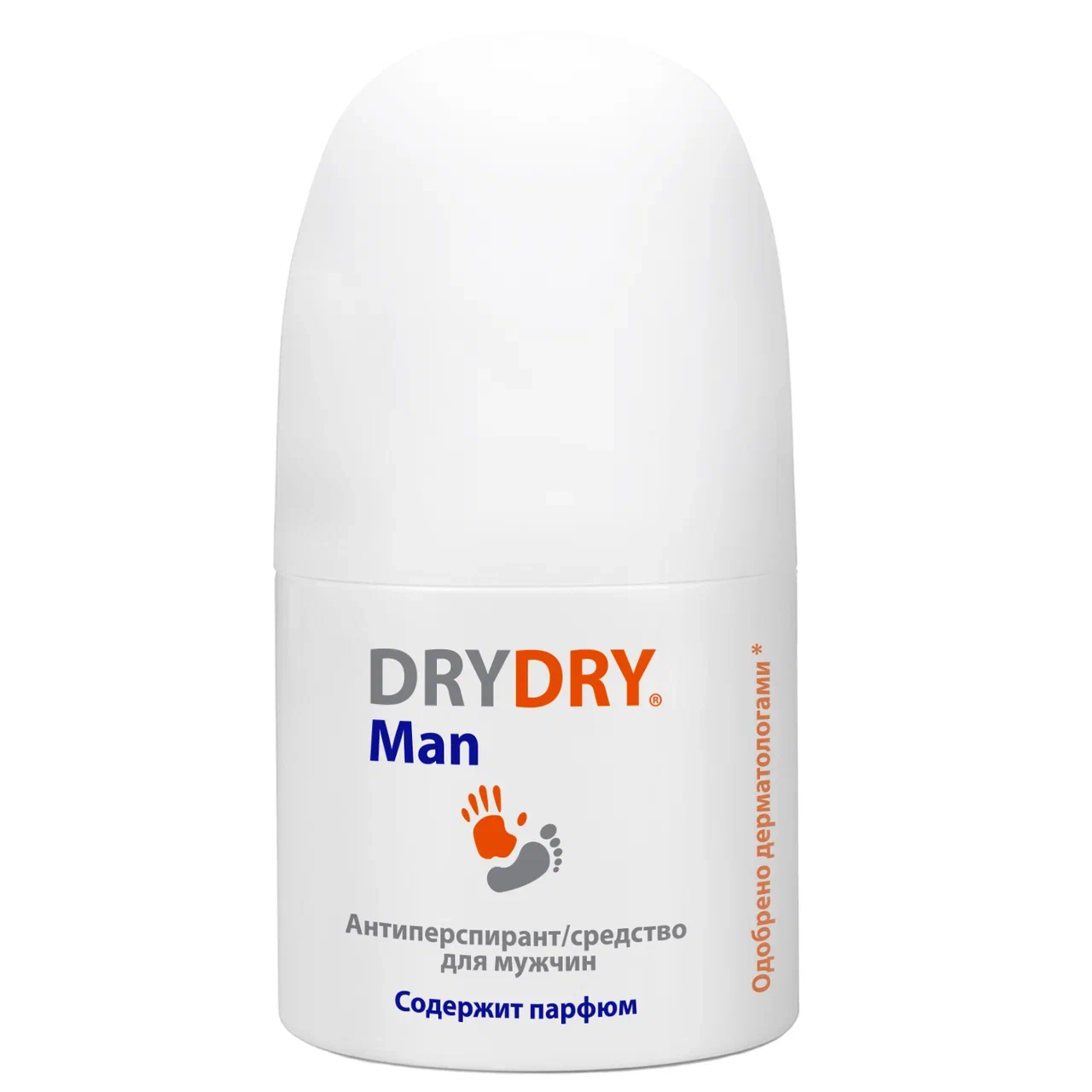 Дезодорант-антиперспирант Dry Dry от пота и запаха, роликовый, 50 мл nivea men дезодорант антиперспирант шариковый ultra