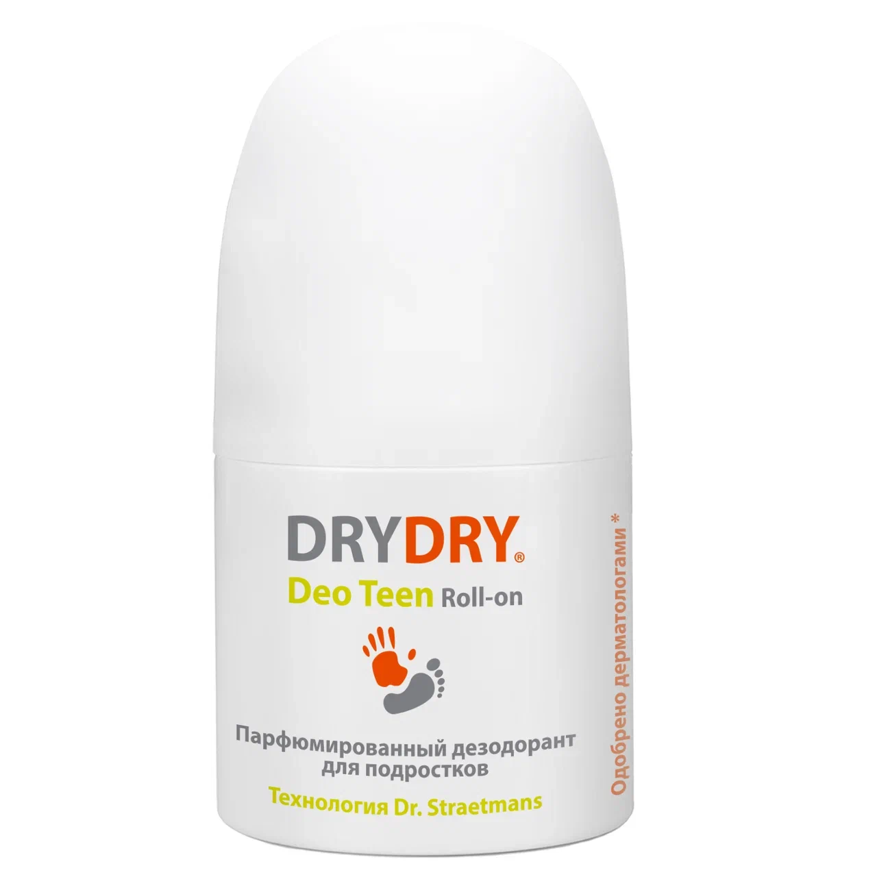 Шариковый дезодорант DRY DRY для подростков антибактериальный ролик от пота и запаха 50 мл виши ом дезодорант ролик против избыточного потоотделения экстра сильное действие 50мл 17214681