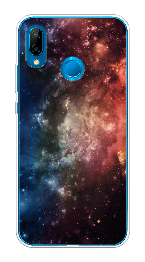 

Чехол Awog на Huawei P20 Lite "Космос", Синий;бежевый;красный, 64450-4