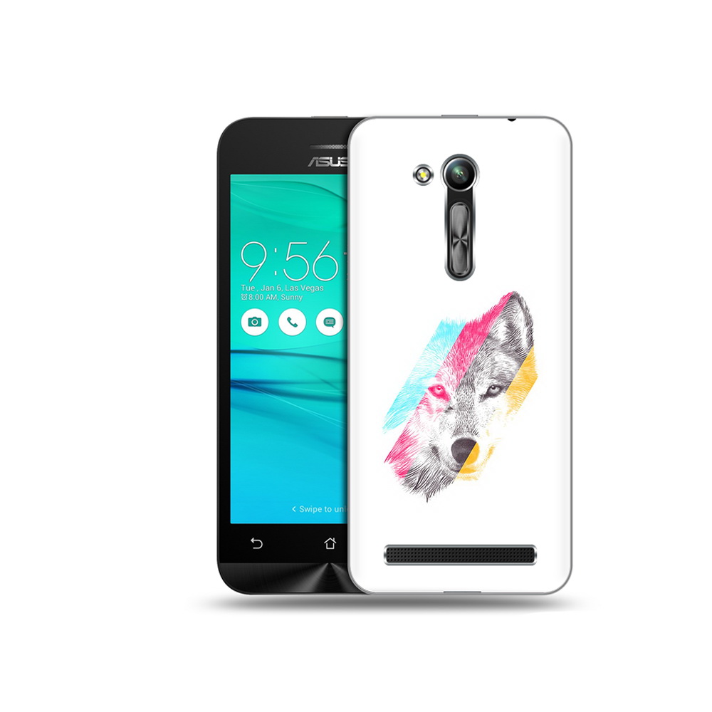 

Чехол MyPads Tocco для Asus ZenFone Go (ZB452KG) волк градиент, Прозрачный, Tocco
