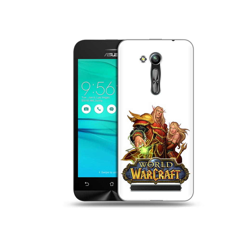 

Чехол MyPads Tocco для Asus ZenFone Go (ZB452KG) варкрафт2, Прозрачный, Tocco