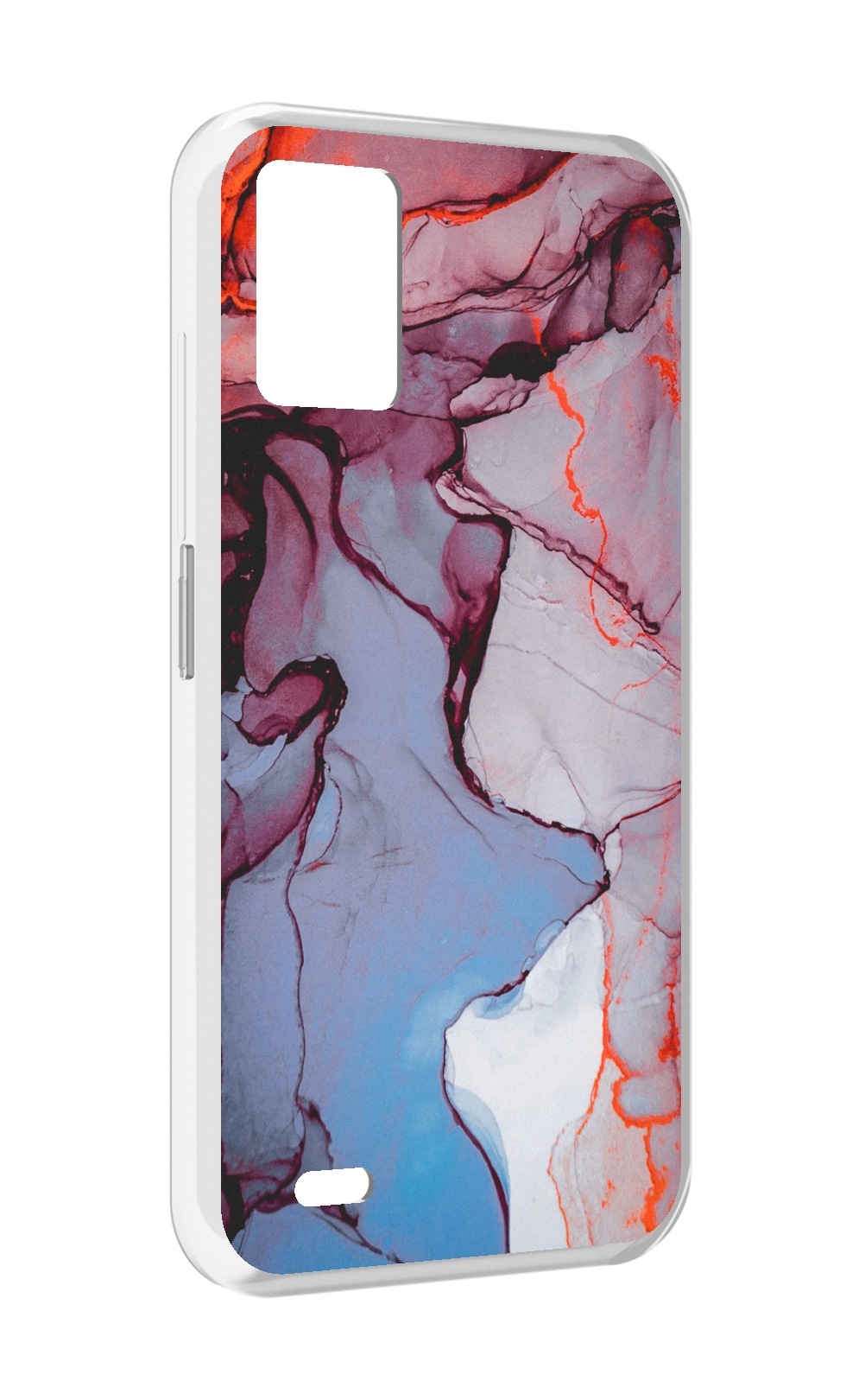 

Чехол MyPads мраморный рисунок для UMIDIGI Bison 1, Прозрачный, Tocco
