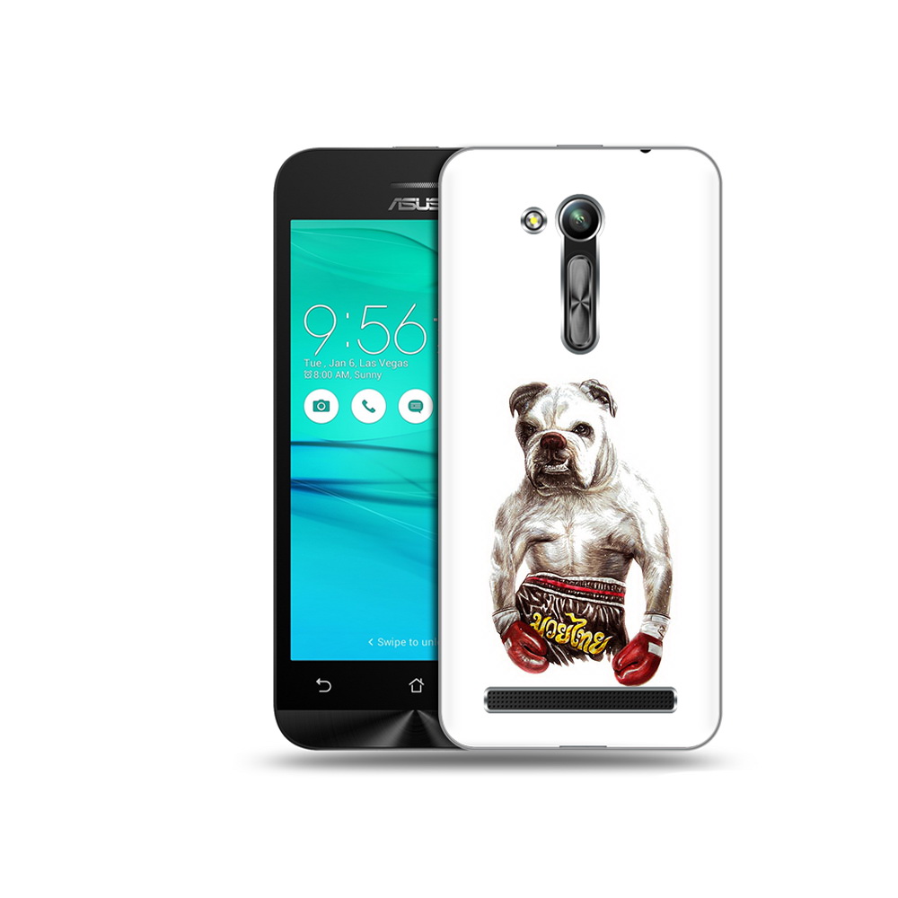 

Чехол MyPads Tocco для Asus ZenFone Go (ZB452KG) боксер, Прозрачный, Tocco
