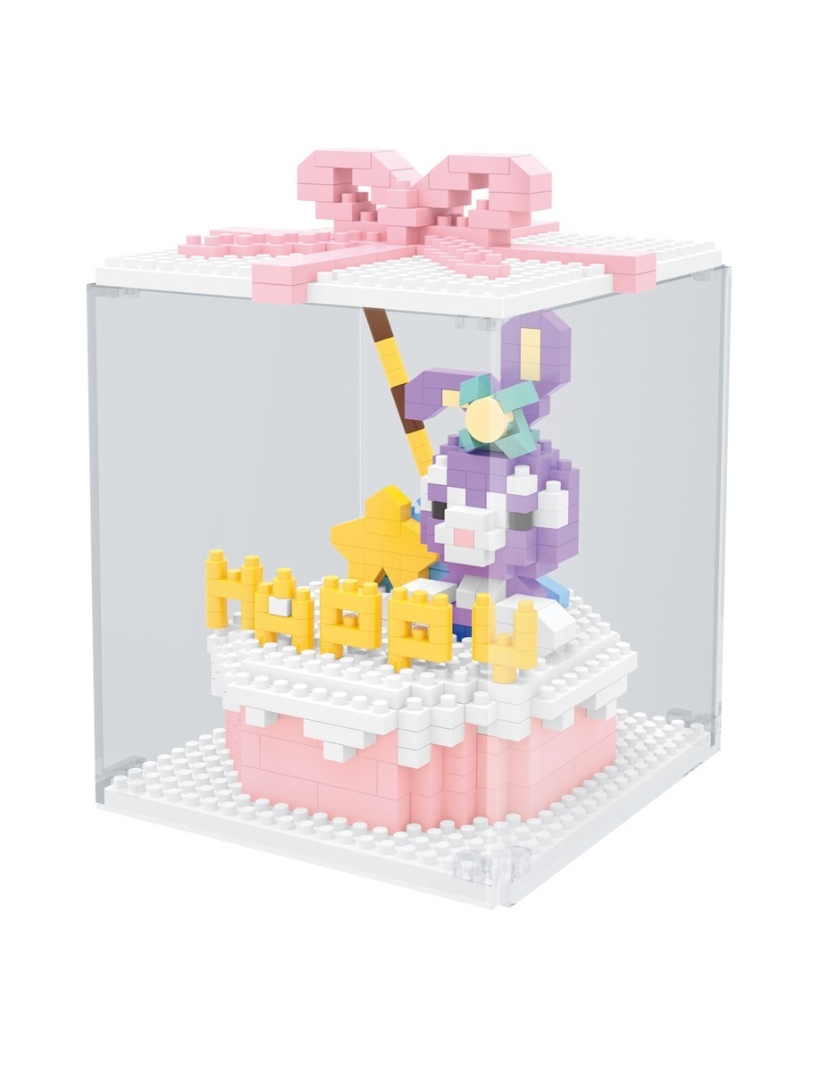 

Конструктор Wisehawk Крольчиха Стелла 371 деталь №2658 Rabbit Stella Cake Series