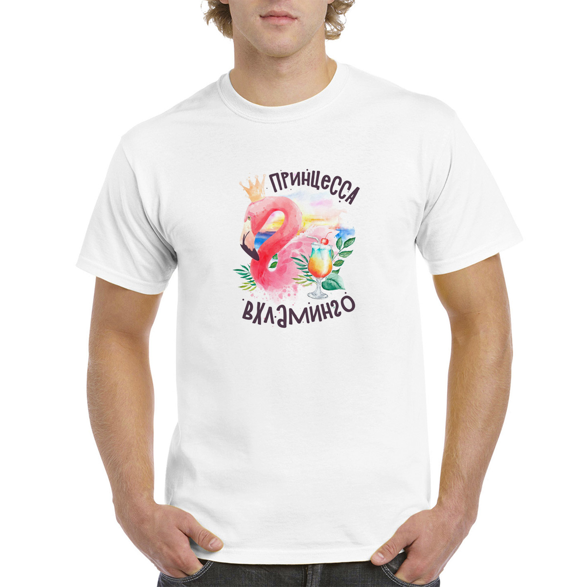 

Футболка женская CoolPodarok 42M04877 белая 42 RU, Белый, 42M04877