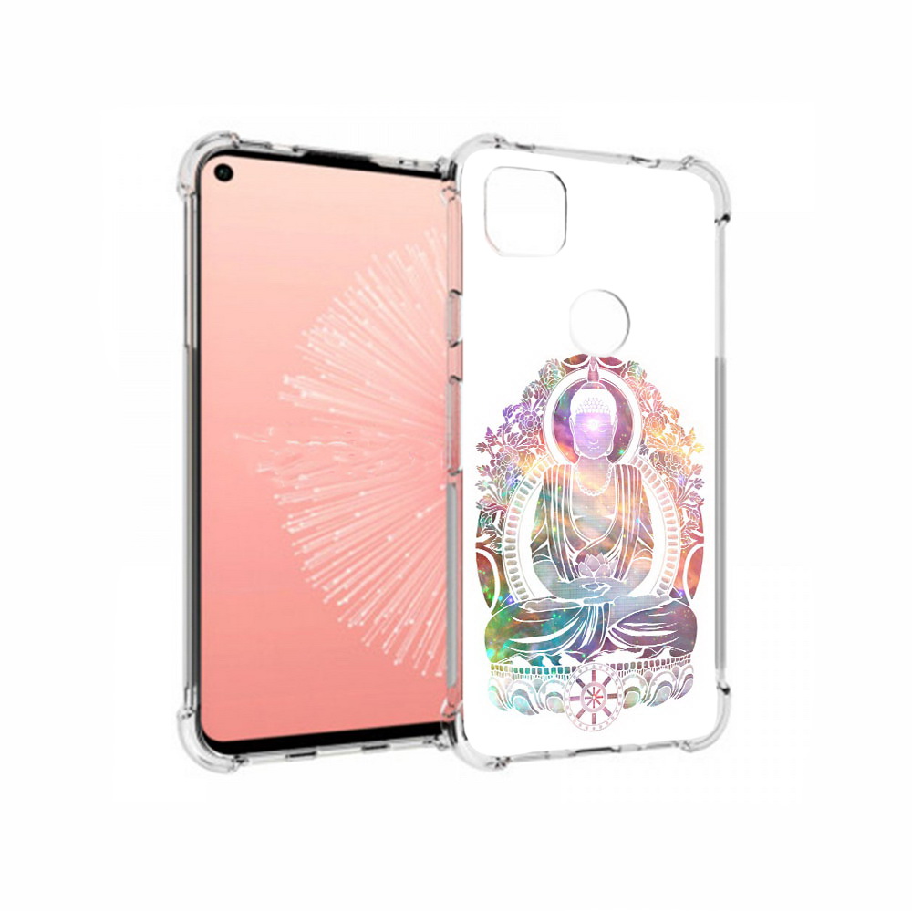 

Чехол MyPads Tocco для Google Pixel 4A умный мужчина абстракция, Прозрачный, Tocco