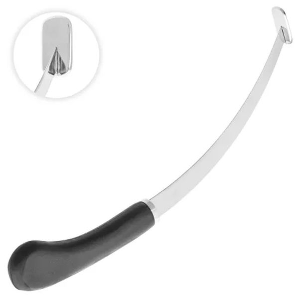 Квок Фоксфишинг Art. #15/2 пятка прямоугольная (4.1/2.5) титановый