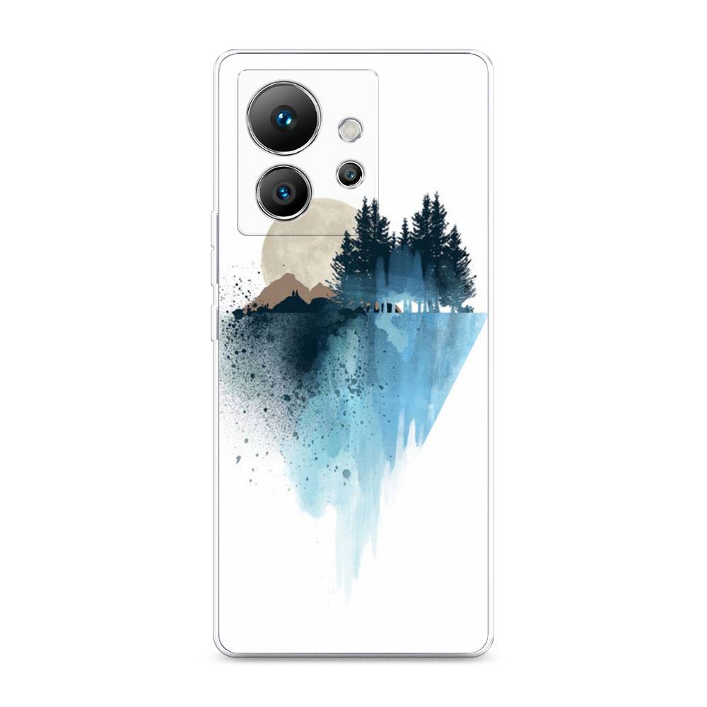 

Чехол Awog на Infinix Zero Ultra 5G "Горы 5", Голубой, 3102850-4