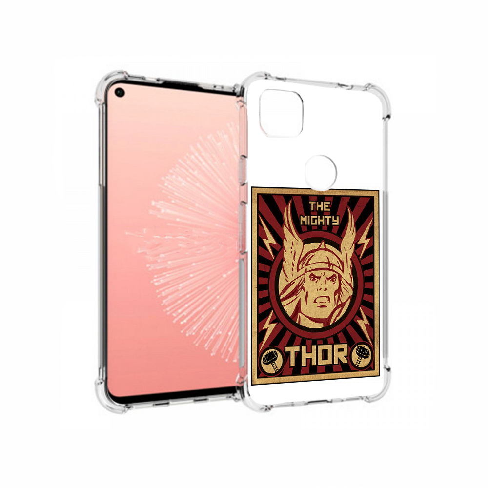 

Чехол MyPads Tocco для Google Pixel 4A тор лицо, Прозрачный, Tocco