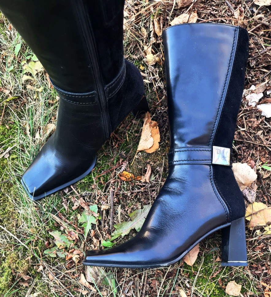 

Сапоги женские TJ Collection 5673812 черные 36 RU, Черный, 5673812