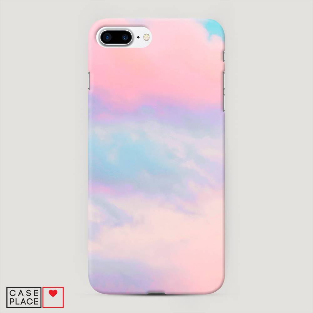 

Пластиковый чехол "Розовые облака" на Apple iPhone 8 Plus, 10920-2