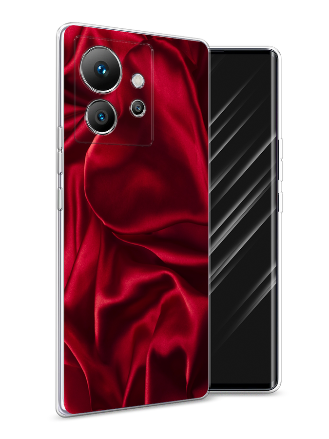 

Чехол Awog на Infinix Zero Ultra 5G "Текстура красный шелк", 3102850-3