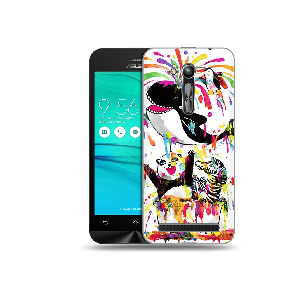 

Чехол MyPads Tocco для Asus ZenFone Go (ZB452KG) Хиппи кит, Прозрачный, Tocco