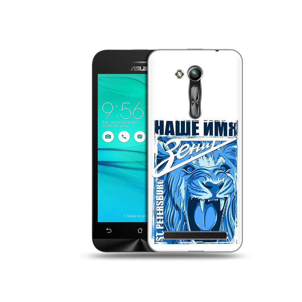 

Чехол MyPads Tocco для Asus ZenFone Go (ZB452KG) ФК наше имя зенит, Прозрачный, Tocco