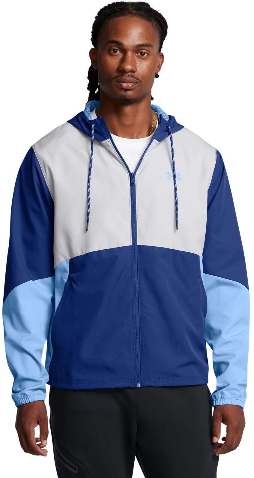 

Ветровка мужская UNDER ARMOUR Legacy Windbreaker синяя MD, Синий, Legacy Windbreaker