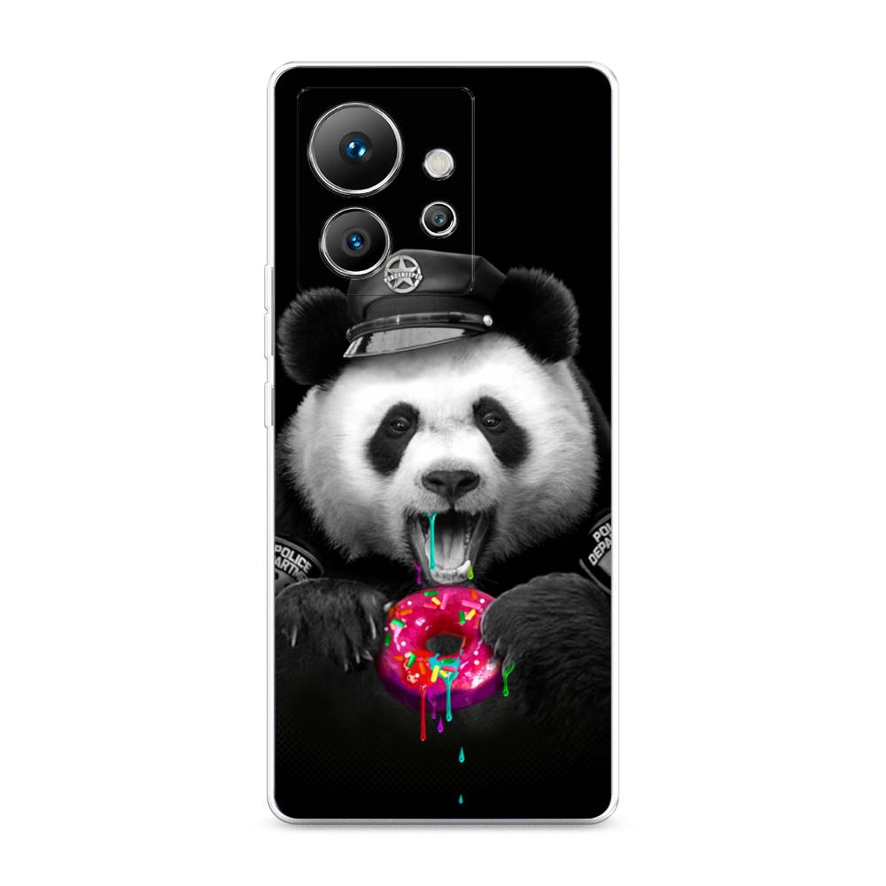 

Чехол Awog на Infinix Zero Ultra 5G "Панда police", Черный;белый;розовый, 3102850-2