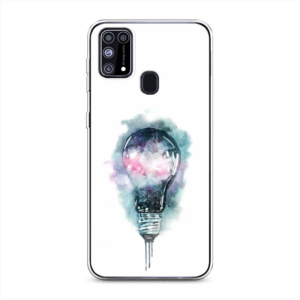 

Чехол на Samsung Galaxy M31 "Волшебная лампа", Белый;серый, 2100750-4