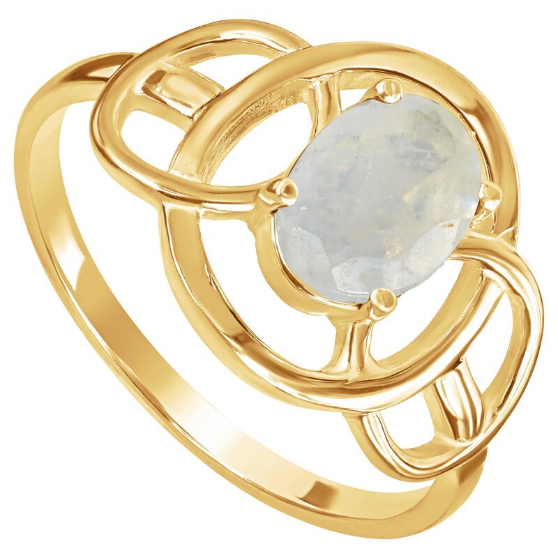 

Кольцо из серебра с лунным камнем р.  LAZURIT-ONLINE 8409YG, 8409YG