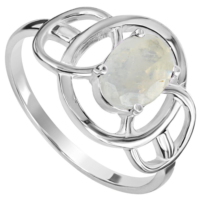 

Кольцо из серебра с лунным камнем р. , LAZURIT-ONLINE 8409PD, 8409PD