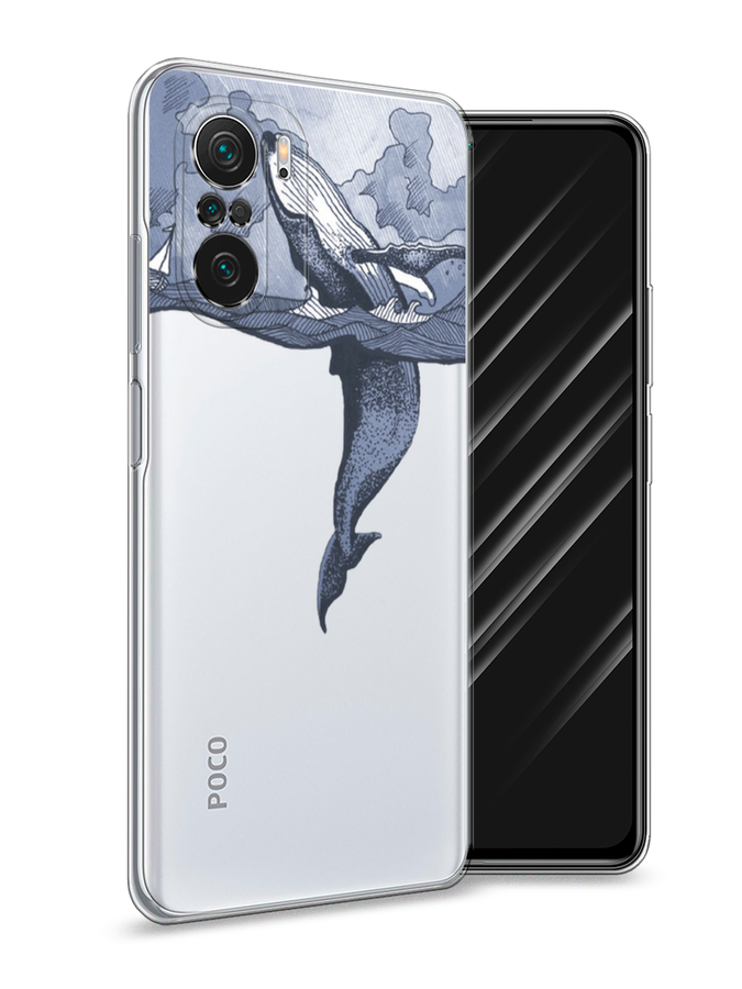 

Чехол Awog на Poco F3/Redmi K40/Mi 11i "Два измерения", Разноцветный, 312650-7