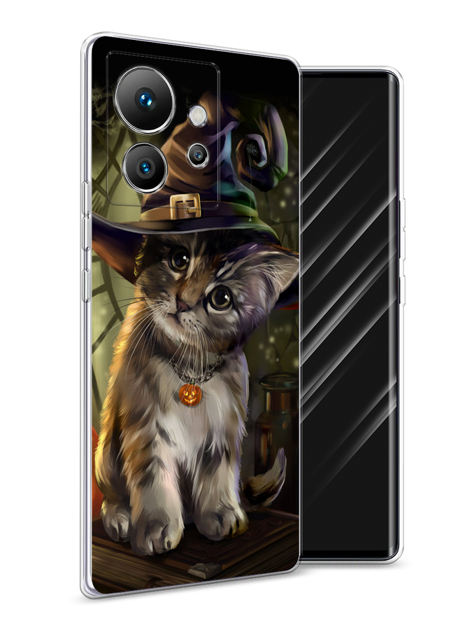 

Чехол Awog на Infinix Zero Ultra 5G "Кот для Хэллоуин", Зеленый;серый, 3102850-2