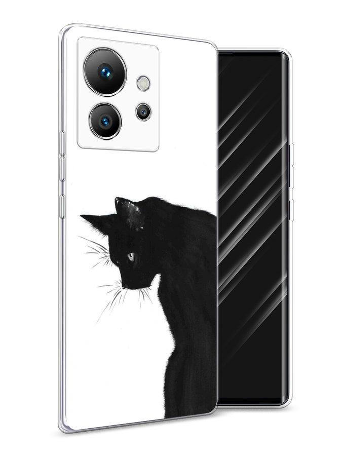 

Чехол Awog на Infinix Zero Ultra 5G "Black cat", Черный;белый, 3102850-1