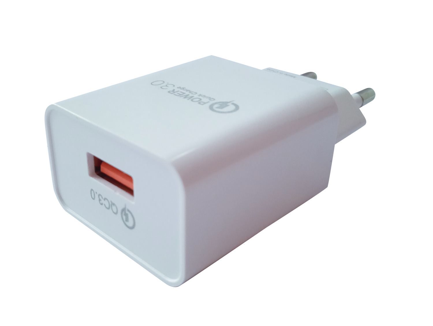 

Адаптер питания USB QC 3.0 3А 15Вт 5В ip20 Giant4, Белый, Адаптер питания